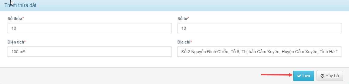 Thêm thửa đất